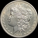 1890-CC Silver Morgan Dollar CLOSELY UNCIRCULATED