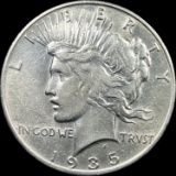 1935 Peace Silver Dollar CLOSELY UNCIRCULATED