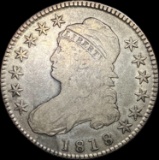 1818 Capped Bust Half Dollar LIGHTLY CIRCULATED