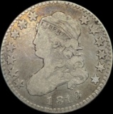 1818 Capped Bust Quarter NICELY CIRCULATED