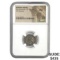 Roman Sev. Alexander, AD 222-235 Silver Denarius NGC AU
