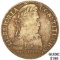 1839FTS LM Bolivia Silver 8 Soles NEARLY UNCIRCULATED