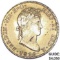 1818 JJ Mexico Gold 4 Escudos Ferdinand VII CLOSELY UNCIRCULATED