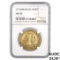 1779/8B Brazil 0.4229oz Gold 6400 Reis NGC AU53