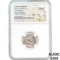 Roman Geta, AD 209-211 Silver Denarius NGC Ch F