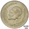 1953 Mexico Silver 5 Pesos UNCIRCULATED