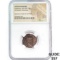 Roman Gallenus, AD 253-268 BI Double-Denarius NGC
