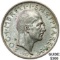 1937 Albania Silver 1 Franka UNCIRCULATED
