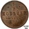 1913 Russia Copper 1/2 Kopeck GEM BU