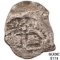 1500-1600's Spanish Empire Silver 1 Reales Cob NEARLY UNCIRCULATED