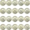 1949-S Gem BU Franklin Half Dollar Roll [20 Coins]