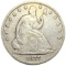 1877-CC Seated Liberty Half Dollar Avg Circ