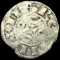 [1170-1245] France Crusades Silver Denier NEARLY UNCIRCULATED