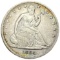 1864 Seated Liberty Half Dollar Fine