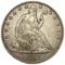 1857 Seated Liberty Half Dollar XF
