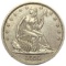 1844-O Seated Liberty Half Dollar AU