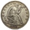 1859 Seated Liberty Half Dollar XF