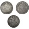 1842-1844 Seated Liberty Half Dollar Lot [3 Coins]