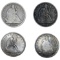 1855-1872 Seated Liberty Half Dollar Lot [4 Coins]