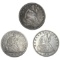 1875-1878 Seated Liberty Half Dollar Lot [3 Coins]