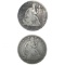 1860, 1860-O Seated Liberty Half Dollar Lot [2 Coins]