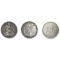 1841-1845 Seated Liberty Half Dollar Lot [3 Coins]