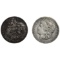 1890-CC, 1892-CC KEY Date Morgan Silver Dollar [2 Coins]