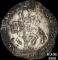 [1625-1649] England Charles I Silver 1/2 Crown NEARLY UNCIRCULATED
