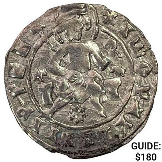 1352-1396 AD Bulgaria Silver Grosh CLOSELY UNCIRCULATED