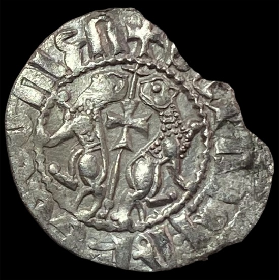 [1198-1219] AD Crusaders Armenia Silver Tram UNCIRCULATED