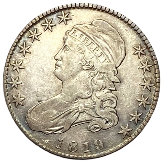 1819 Capped Bust Half Dollar VF
