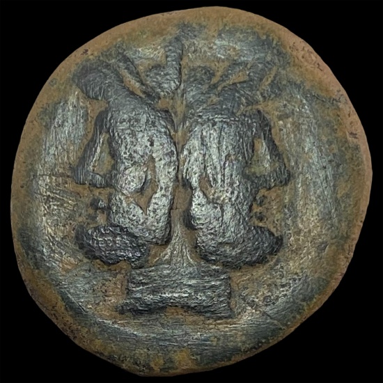 211 BC Roman Bronze Dupondius NEARLY UNCIRCULATED