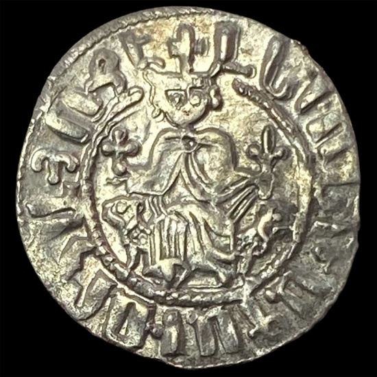 [1198-1219] AD Crusaders Armenia Silver Tram UNCIRCULATED