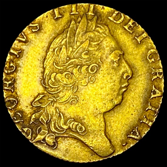 1798 England George III Gold Guinea .2461oz NEARLY UNCIRCULATED