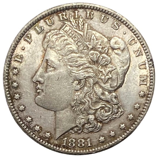 1881-CC Morgan Silver Dollar MS