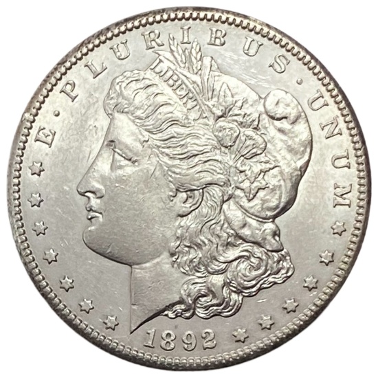 1892-CC Morgan Silver Dollar MS