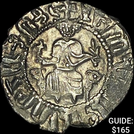 [1198-1219] AD Crusaders Armerina Silver Tram UNCIRCULATED