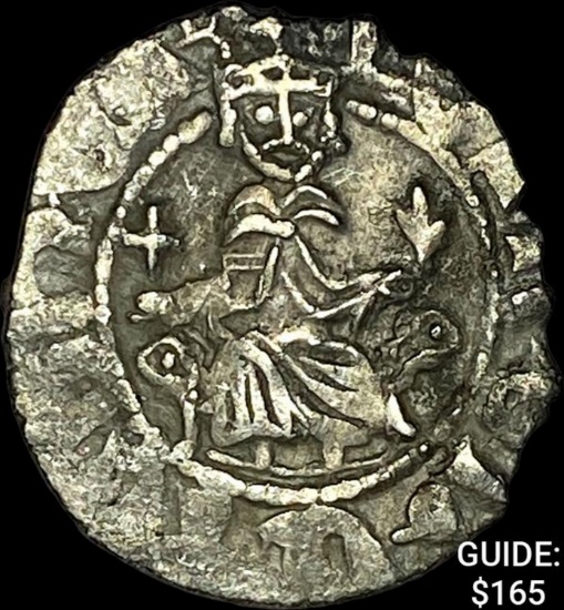 [1198-1219] AD Crusaders Armerina Silver Tram UNCIRCULATED