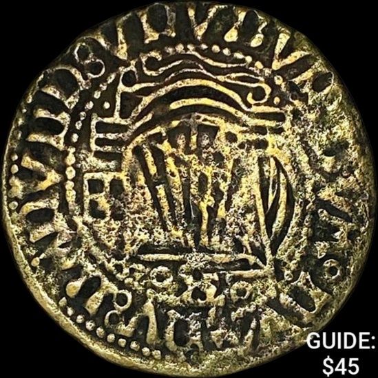 [1490-1550] Nuremberg "Ship-Penny' Jeton NEARLY UNCIRCULATED