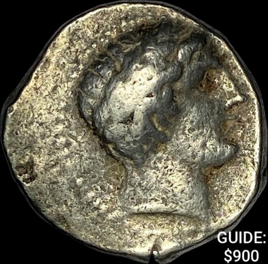 [340-315] BC Paeonia Patraos tetradrachm CLOSELY UNCIRCULATED