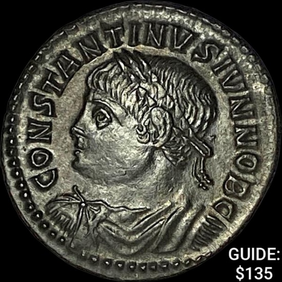 [337-340] AD Roman Constantine II Bronze Follis UNCIRCULATED