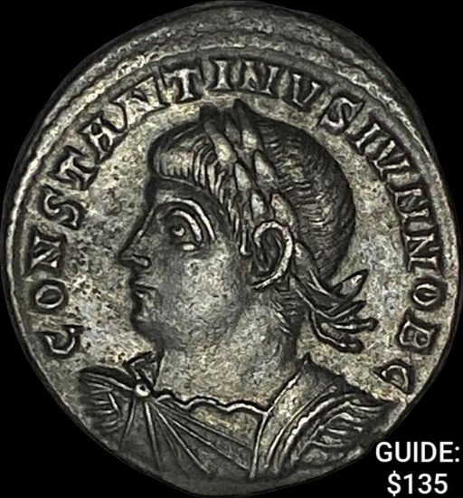 [337-340] AD Roman Constantine II Bronze Follis UNCIRCULATED
