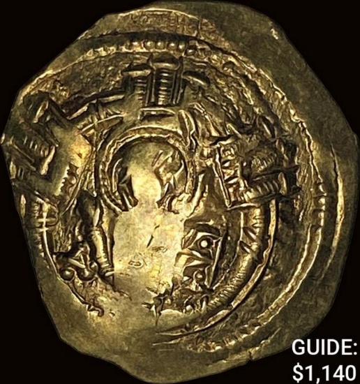 [1295-1320] Byzantine Andronicu II Gold Hvperprian NEARLY UNCIRCULATED