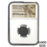 Romano Gallic Vicrorinus, AD 269-271 BI DBL Denarius NGC