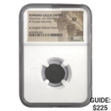 Romano Gallic Victorius, AD 269-271 BI DBL Denarius NGC XF