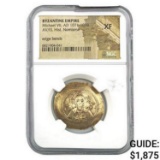 Byzantine Michael VII 1071-1078 Gold Hist. Nomisma NGC XF