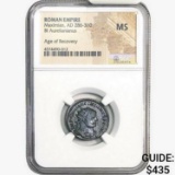 Roman Maximian, AD 286-310 BI Aurelianianus NGC MS