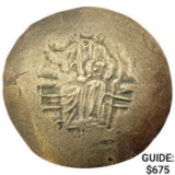 John II Thessalonica 1118-1143 AD Gold Hyperpyron CLOSELY UNCIRCULATED