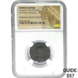 Roman Aurelian AD 270-275 BI DBL Denarius NGC
