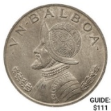 1966 Panama 0.7734oz Silver Balboa UNCIRCULATED